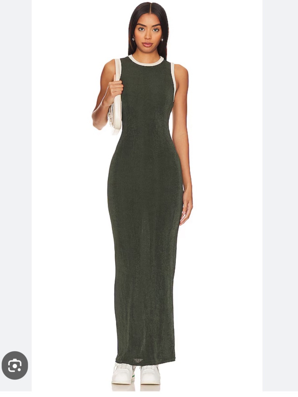 Lioness Olive Green Sleeveless Maxi Dress